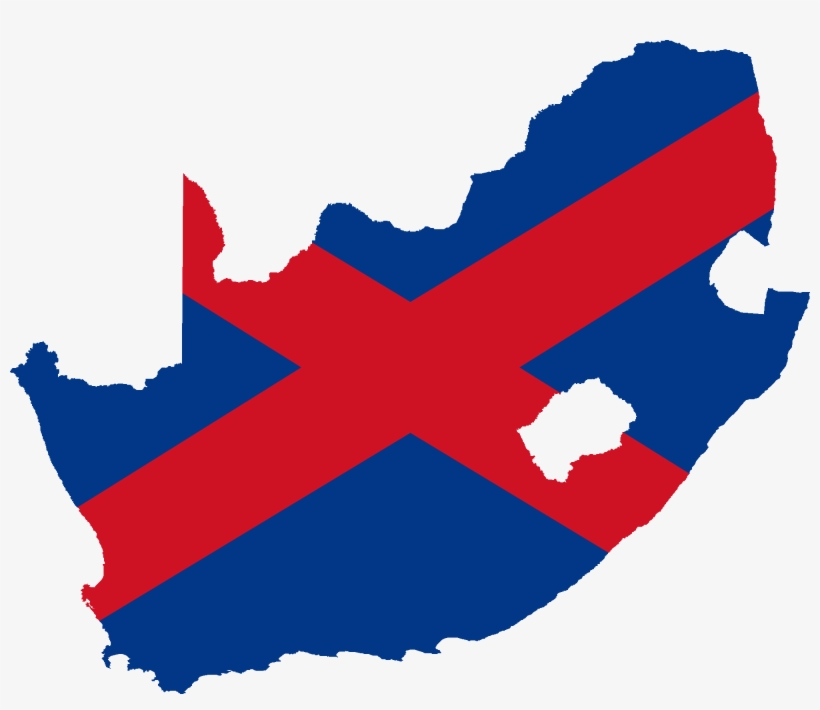 Flag Map Of South Africa - South Africa Election 2014 Map, transparent png