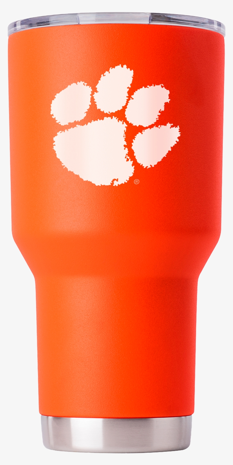 Clemson Tigers 30 Oz Orange Tumbler - Flag: Ncaa Clemson Tigers 2-sided Banner, transparent png