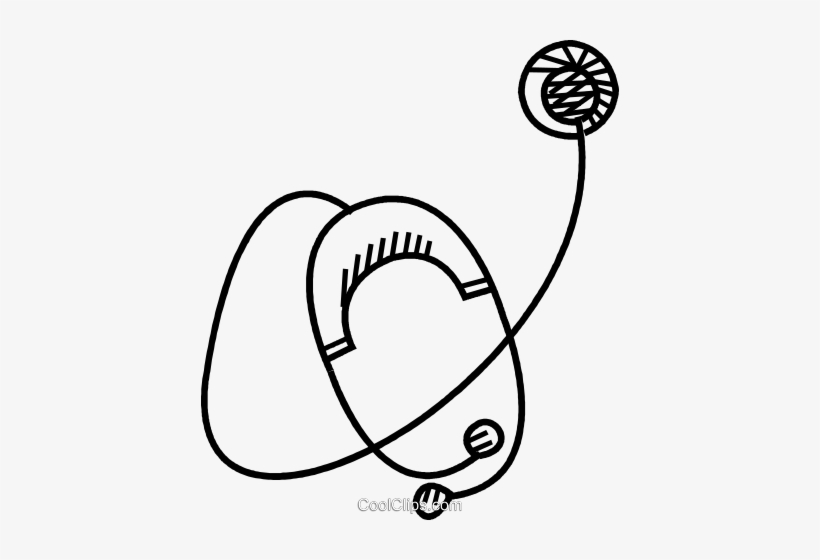 Stethoscope Royalty Free Vector Clip Art Illustration - Illustration, transparent png