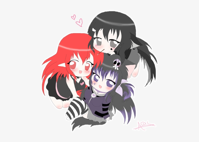 Demon Trio - Color, transparent png