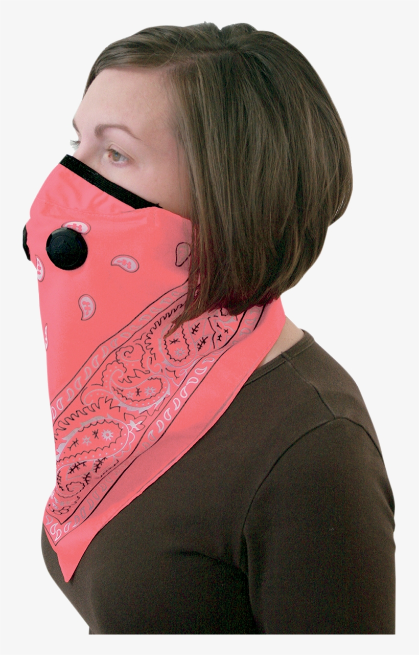 Image Coming Soon - Atv-tek Pro Series Rider Bandana Dust Mask Pink, transparent png