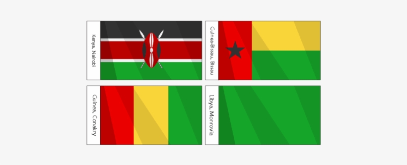 Kenya Flag, transparent png