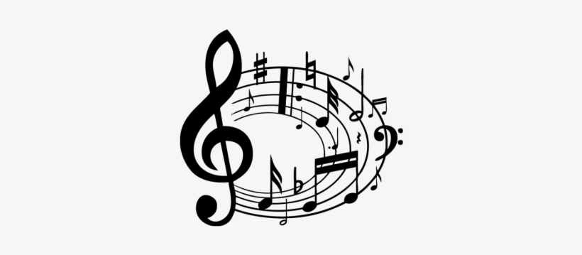 Color De La Superficie - Music Notes Throw Blanket, transparent png
