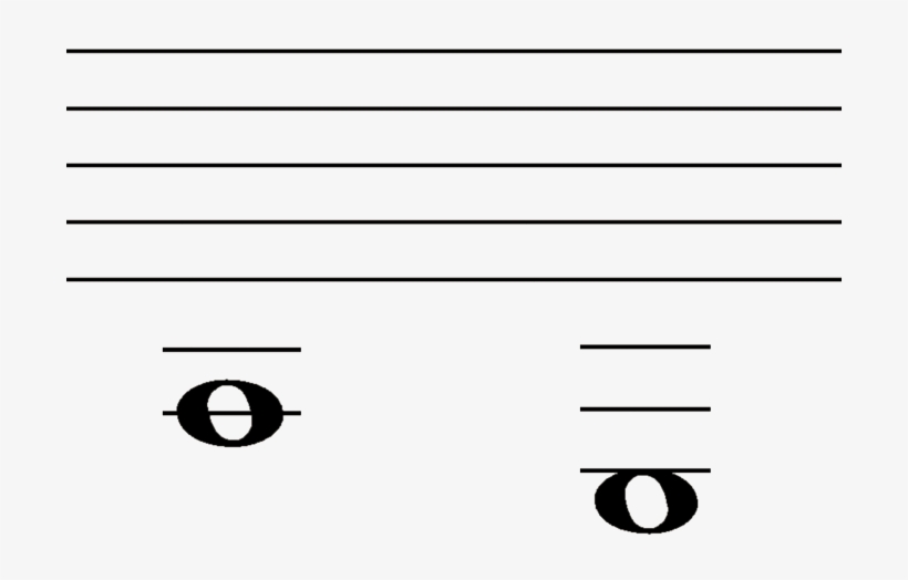 Pentagrama Suplementar - Black-and-white, transparent png