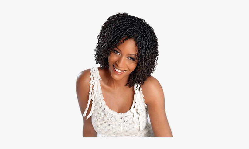 Hair Care Products - Curly Hair Woman Png, transparent png