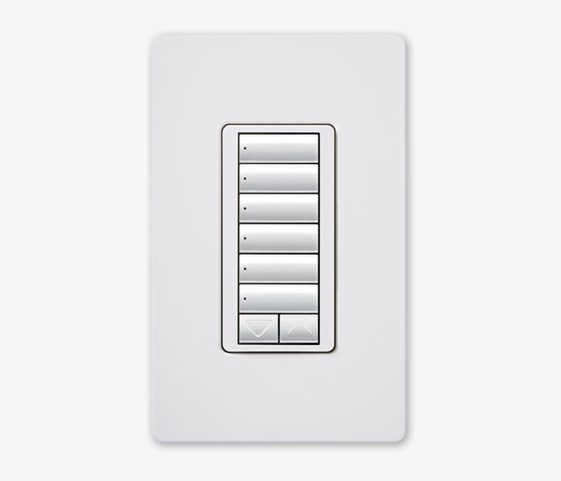 Larger Images - Lutron Rkd-h5brl-pl-e Hybrid Keypad Engraved Kit, transparent png
