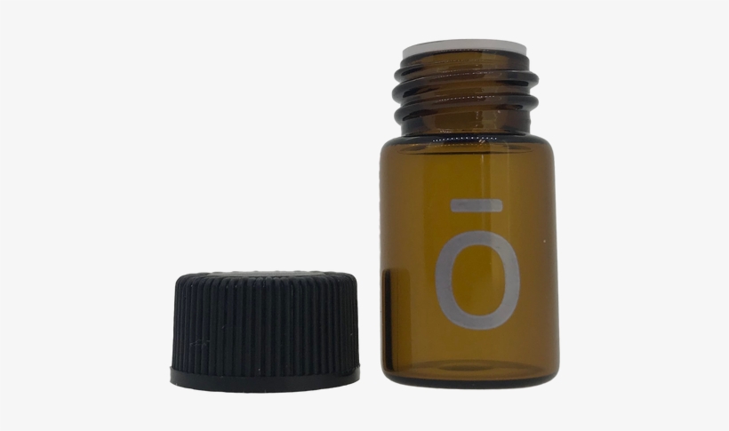 Dōterra® Ō Amber Glass Vials, Orifice Reducers And - Glass Bottle, transparent png