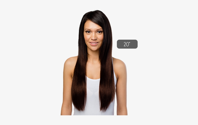 Model Has Fine, Collarbone Length Hair Naturally - Artificial Hair Integrations, transparent png