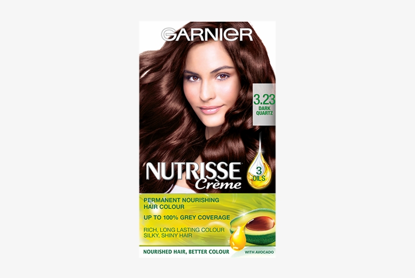 Garnier Nutrisse - Dark Quartz Hair Colour, transparent png