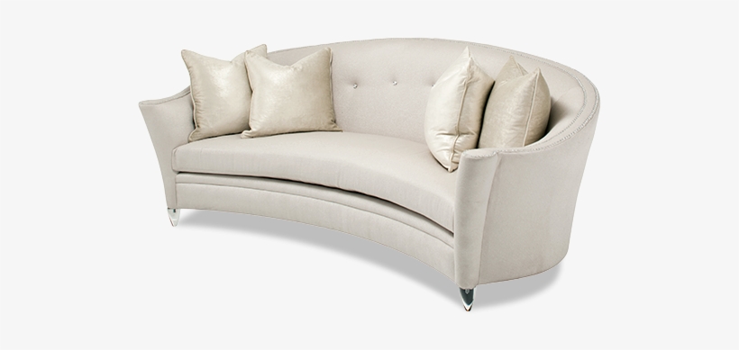Amini Bel Air Park Button Sofa Clear - Aico Bel Air Park Button Sofa By Michael Amini, transparent png