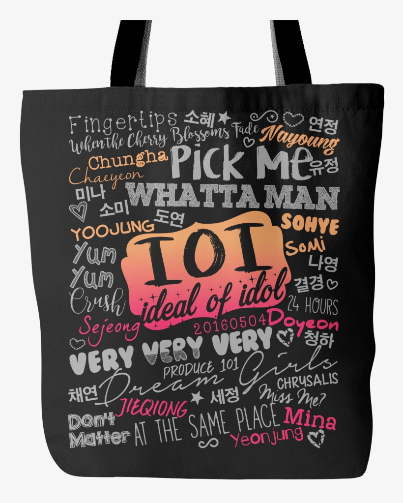 Seventeen Tote Bags, transparent png