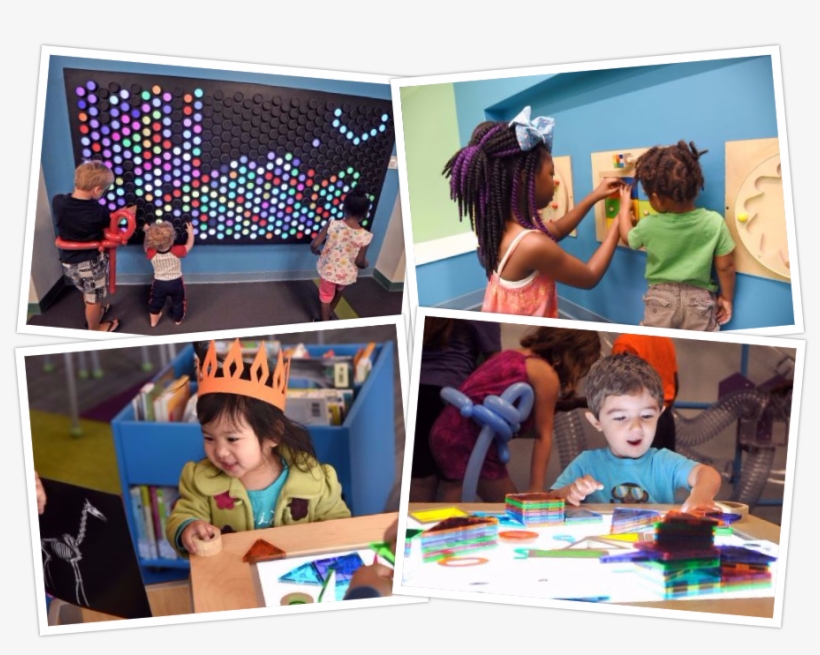 There's Also An Area For Younger Explorers With Features - Collage, transparent png