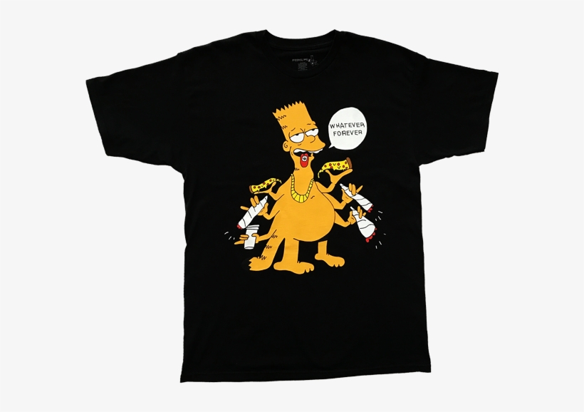 The "whatever Forever" Fucked Up 6 Armed Bart - Cartoon, transparent png