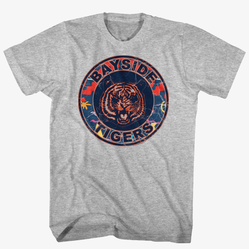 Retro Bayside Tigers Saved By The Bell T-shirt - T-shirt: Billy Idol- White Wedding, 3x3in., transparent png