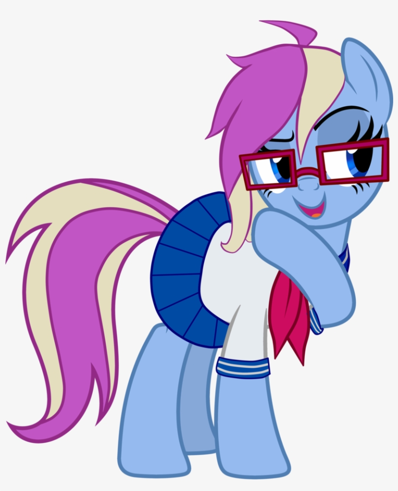 Clothes, Crossover, Glasses, Grin, Info-chan, Oc, Oc - Cartoon, transparent png