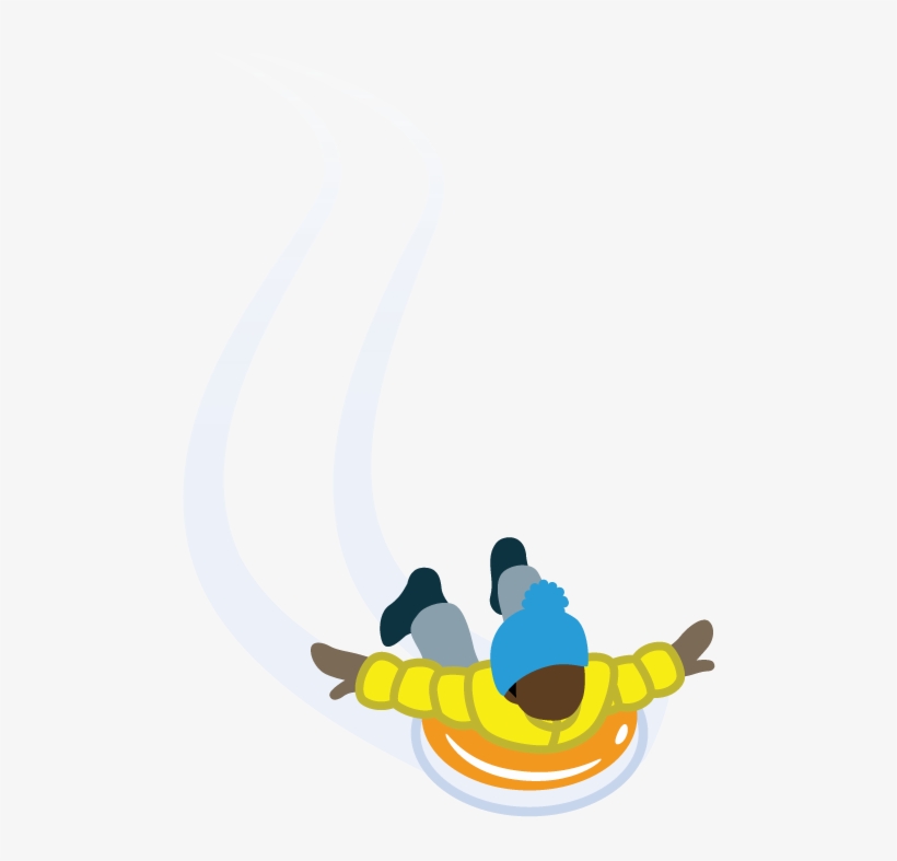 Copy Of Copy Of Sledder 7 Sledding Hills Graphic - Sledding, transparent png