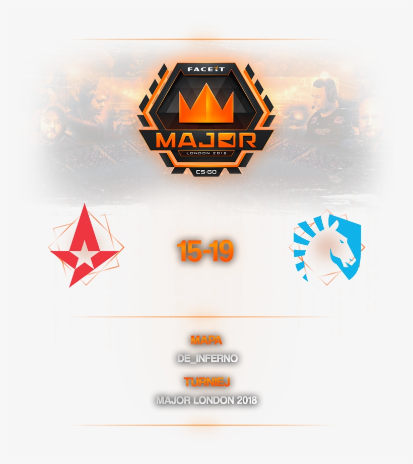 Um4cxqx - Faceit Major London Logo, transparent png