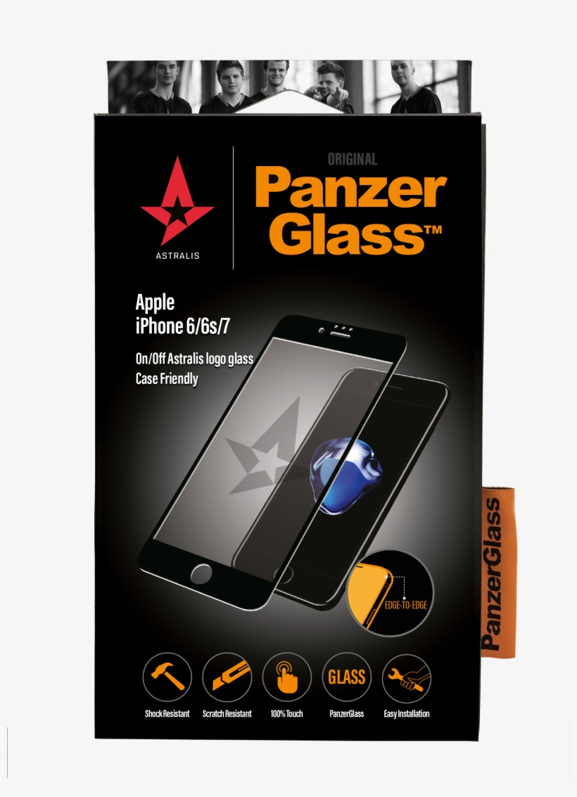 Astralis Panzer Glas - Panzerglass Astralis, transparent png