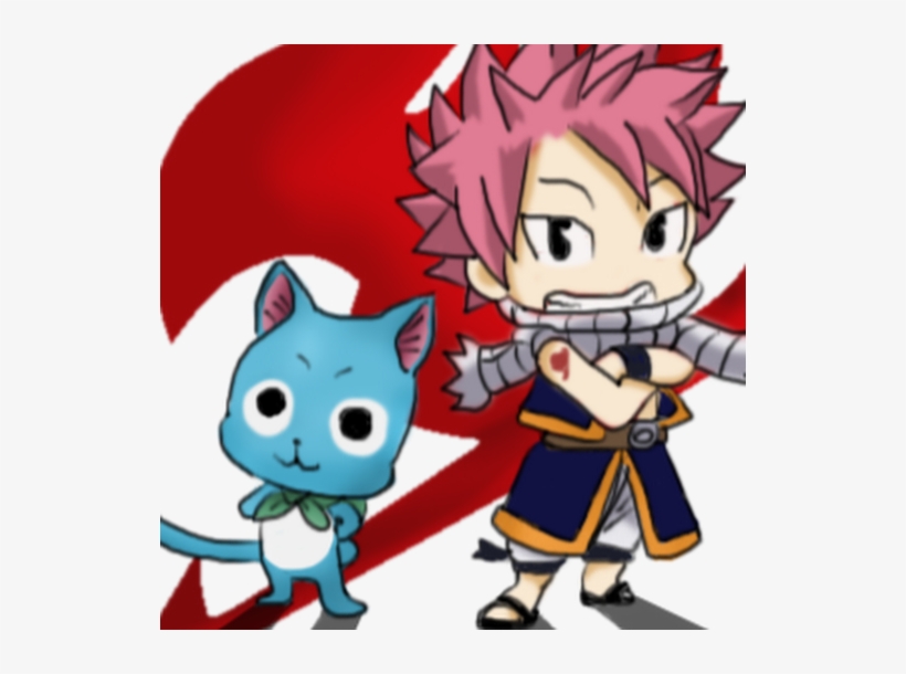 Photo - Natsu And Happy Chibi, transparent png