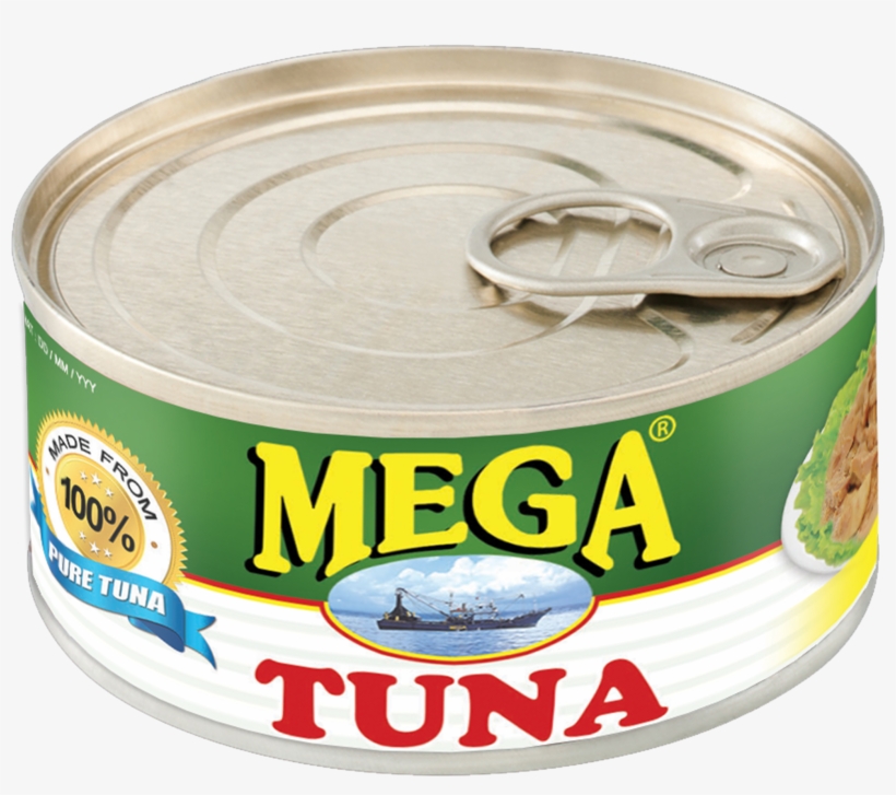 Mega Tuna Flakes In Oil 180g - Mega Sardines, transparent png