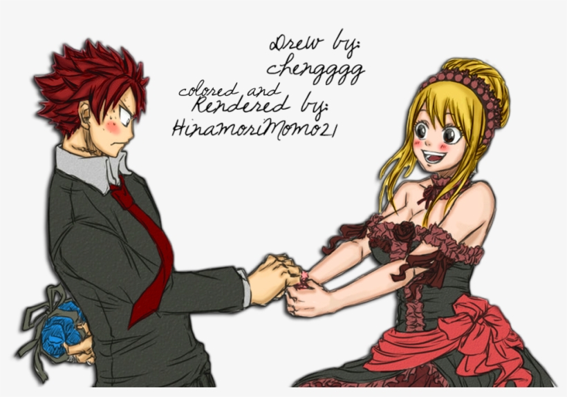Nalu Images ♥naluღೋ Hd Wallpaper And Background Photos - Nalu Valentine Comics, transparent png