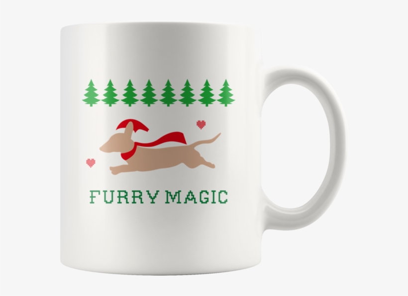 Funny Christmas Mug For Dog Lovers - Mug, transparent png