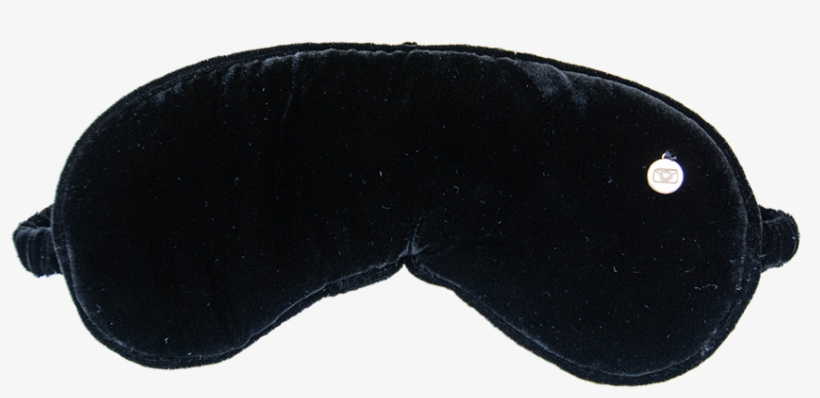 Bo Black Silk Velvet Sleeping Mask - Walking Shoe, transparent png