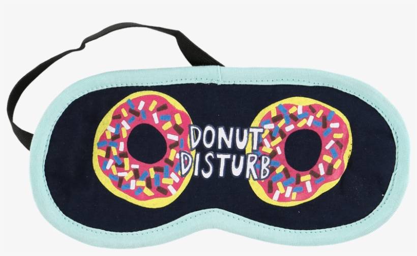 Sleep Mask - Schlafmaske Für Damen Donut Disturb Von Lazy One, transparent png