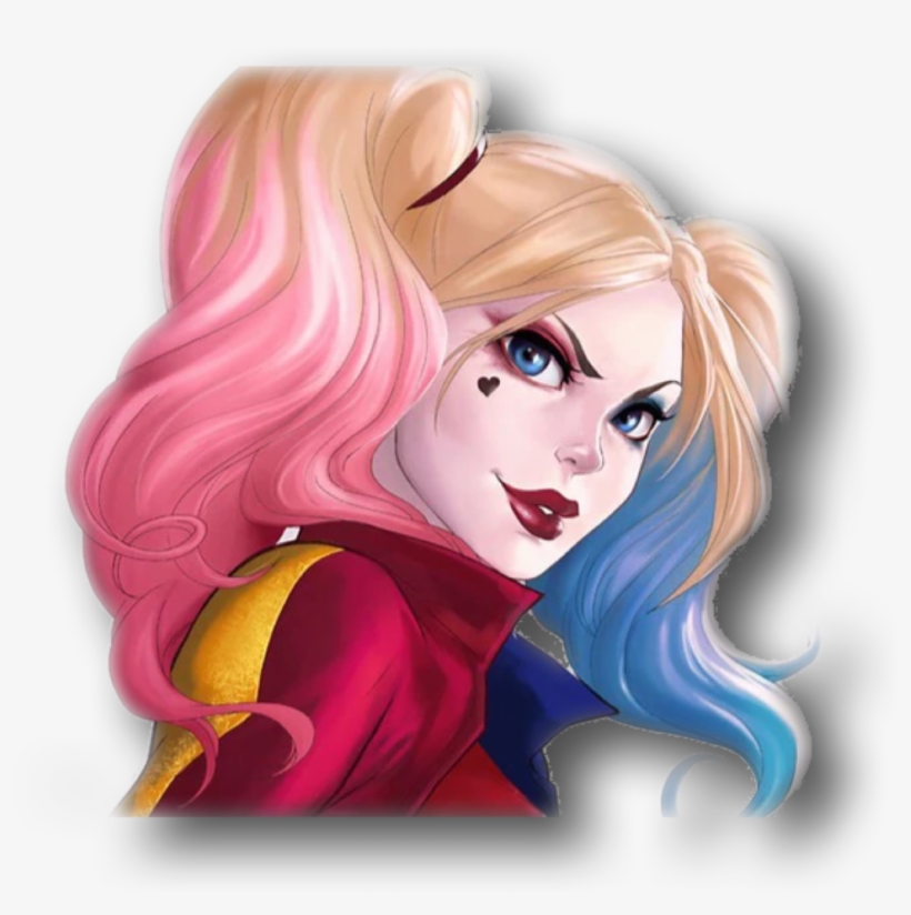 Pin By Kimberl Y On Clip Art Harley Quinn Blue And Pink 1536x2048