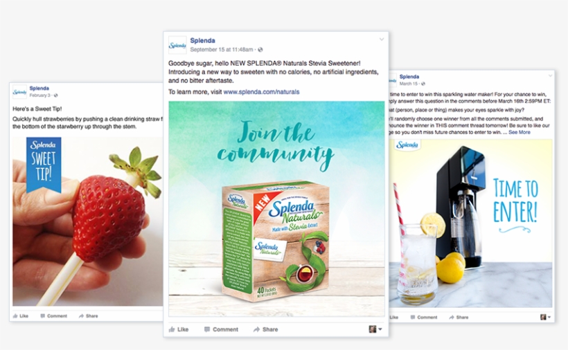 Thank You For Signing Up For The Sweet Dish® Newsletter - Splenda Naturals Stevia, Naturalny Słodzik W Saszetkach, transparent png