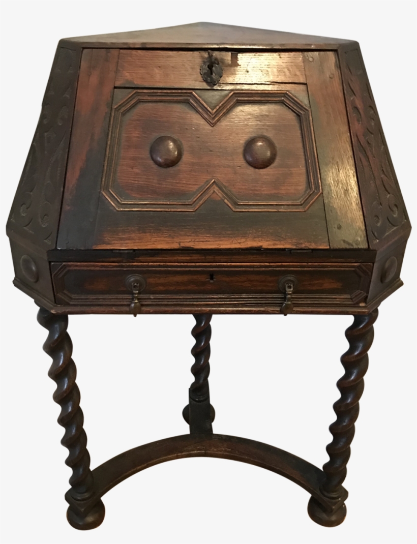 Viyet Designer Furniture Tables Antique Early 20th - Corner Desk Antique, transparent png
