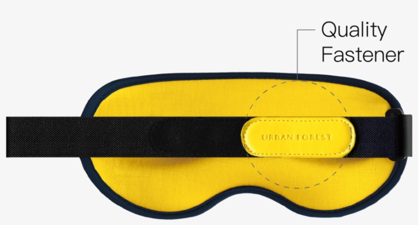 Sleep Mask Details-1 - Urban Forest Eyemask, transparent png