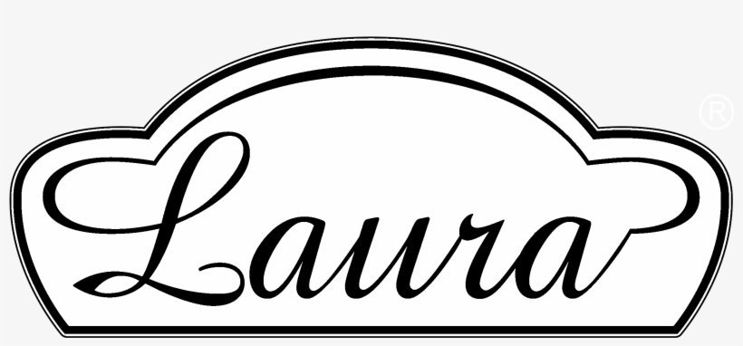Lady Laura Logo Black And White - Lady Laura Logo, transparent png