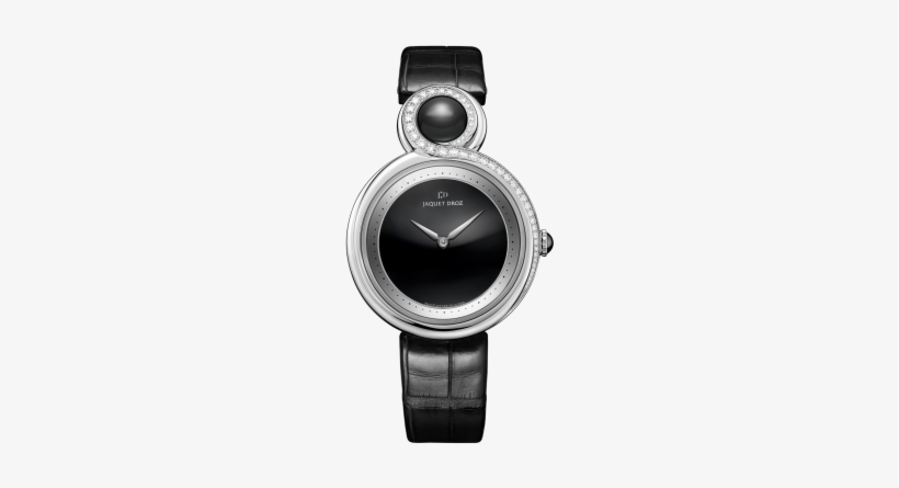 Lady 8 Black Ceramic - Jaquet Droz Lady 8 J014500270, transparent png