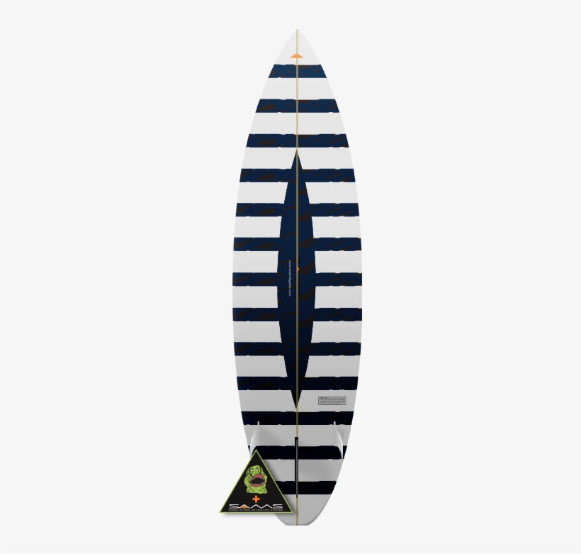 Shark Mitigation Surfboard Print - Surfing, transparent png