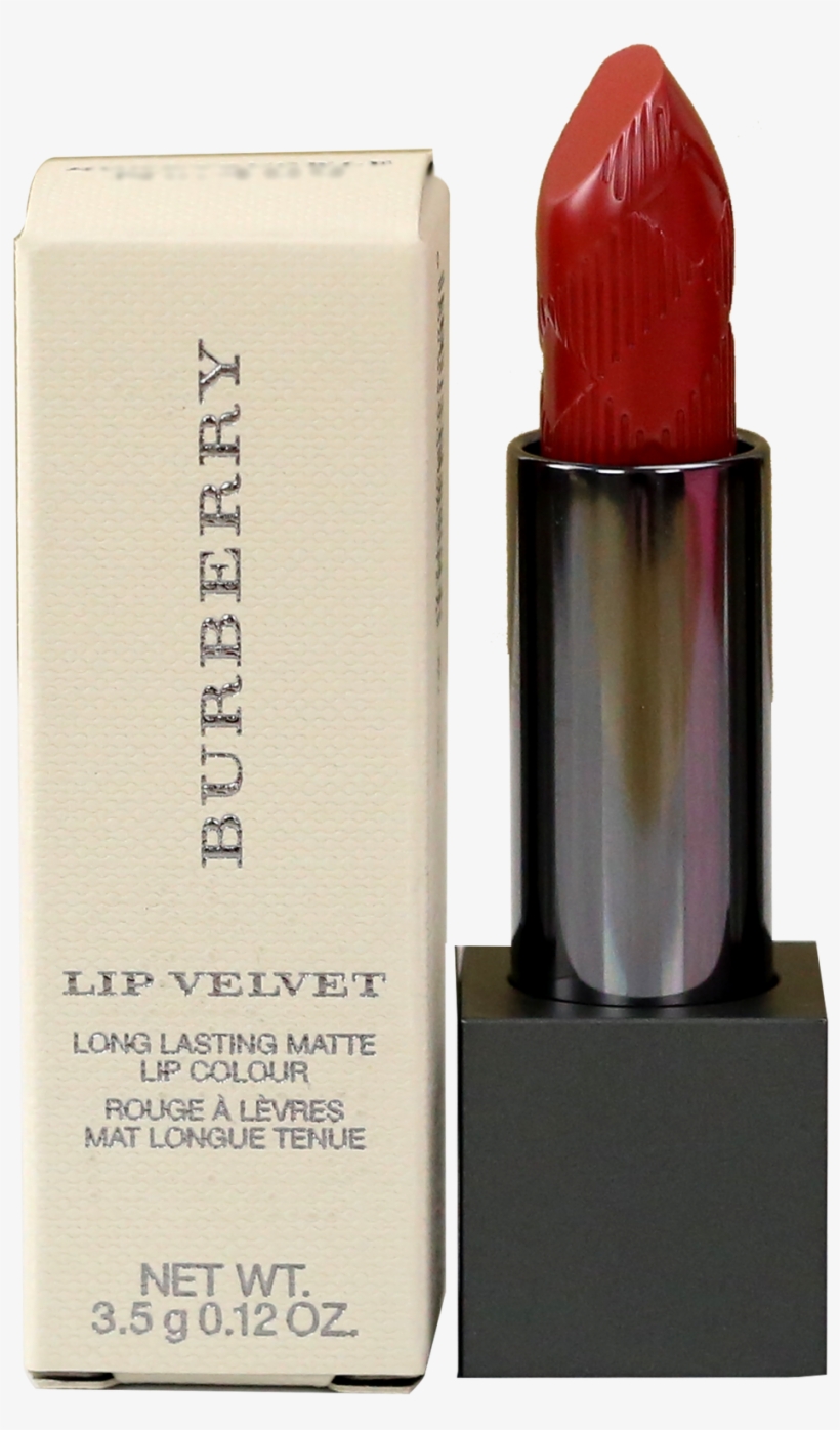 Stock Photo - Burberry Lip Velvet, transparent png