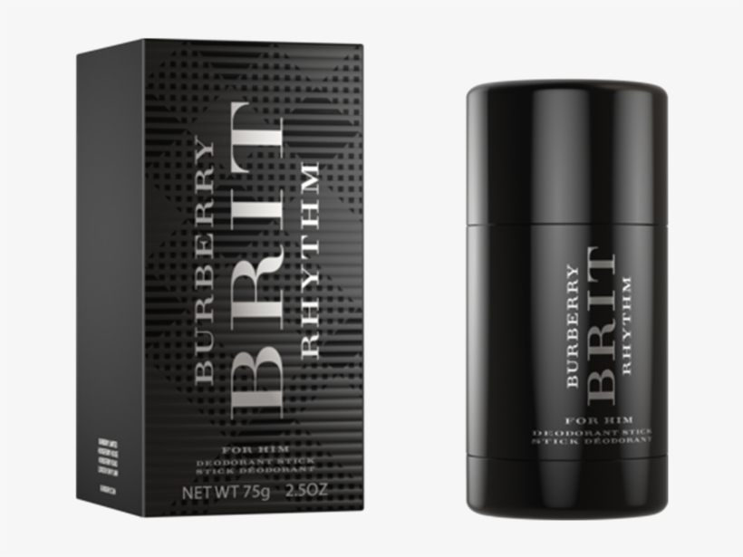 Burberry<br> Brit Rhythm For Him Deodorant Stick - Burberry Brit Rhythm Deodorant Stick 75 Gr, transparent png