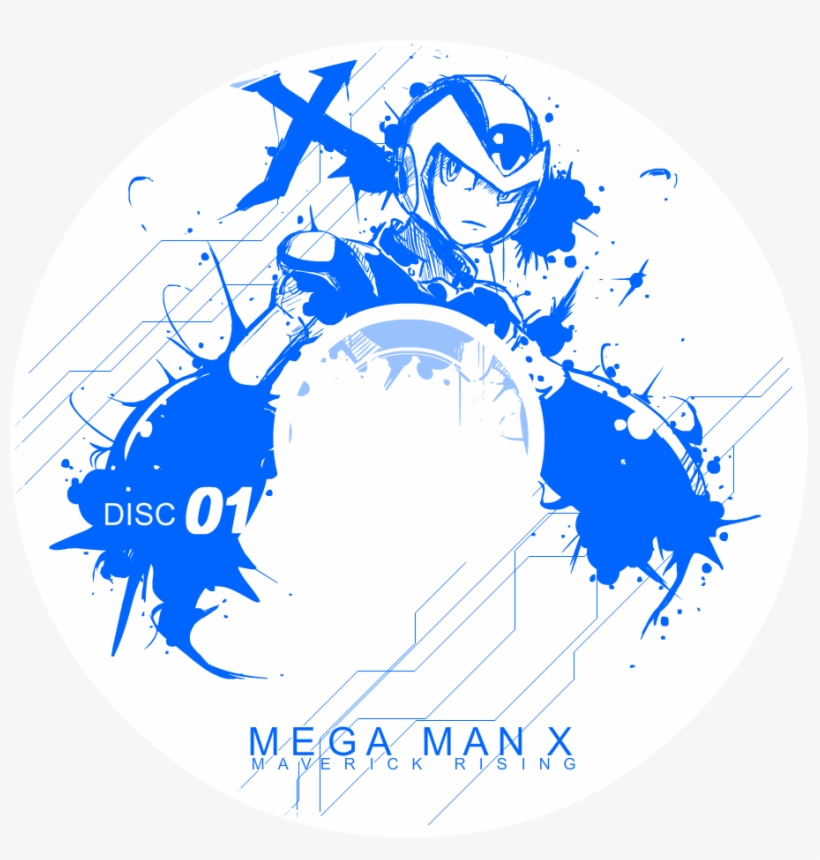 With Five Discs, And Over 60 Songs, That Gives You - Megaman X Dominic Ninmark, transparent png