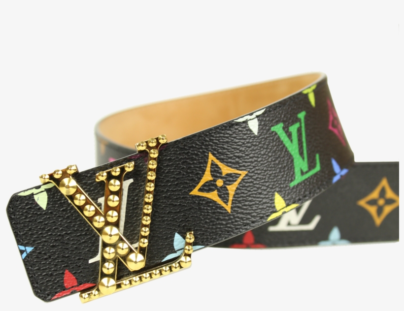 **louis Vuitton Multicolor Initial Belt - Louis Vuitton, transparent png