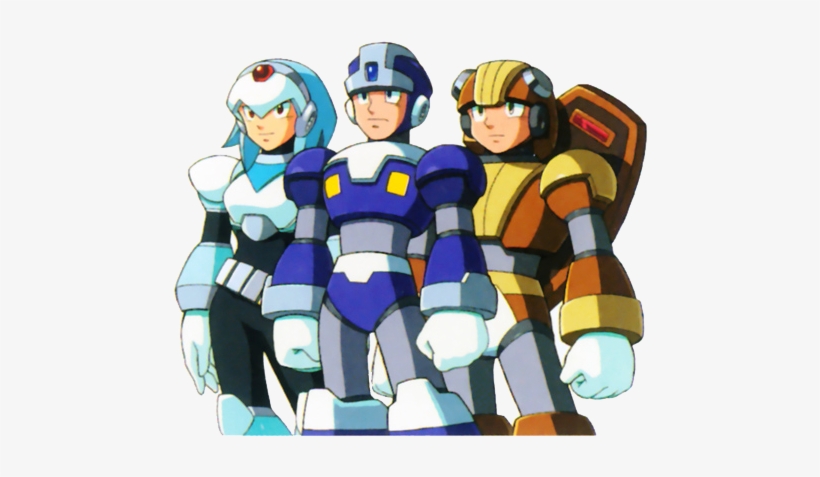 Minor And Side Characters - Megaman X Official Complete Works, transparent png