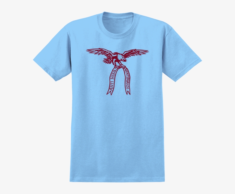 Ah Banner Eagle Ss L-carolina Blue - Gildan 2000 Sport Grey T Shirt, transparent png