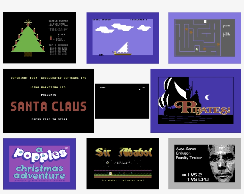 Sir Ababol 4fd [pal/ntsc] / Santa Claus / Sir Ababol - Christmas Tree, transparent png