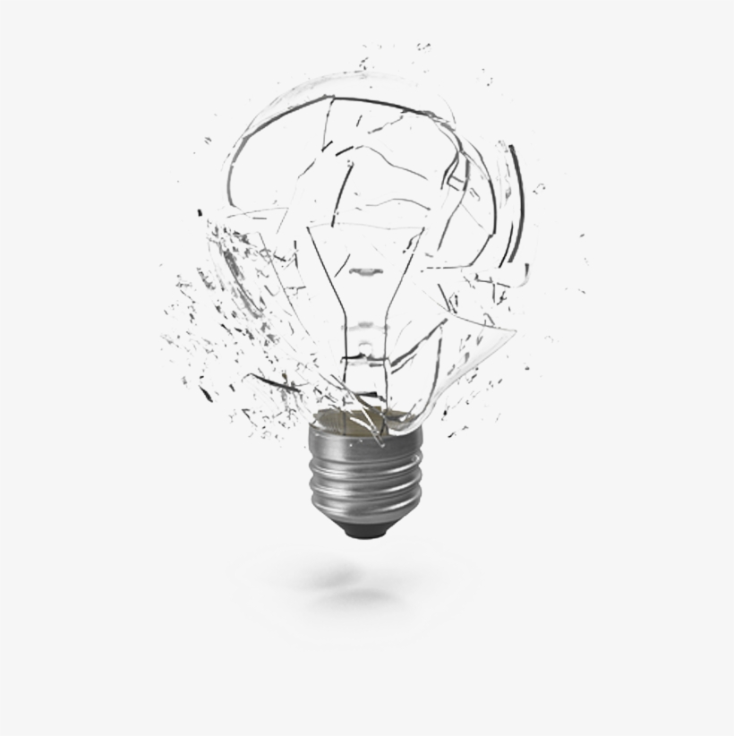 There's Power In The Word 'no' And We're Messing It - Broken Lamp Png, transparent png