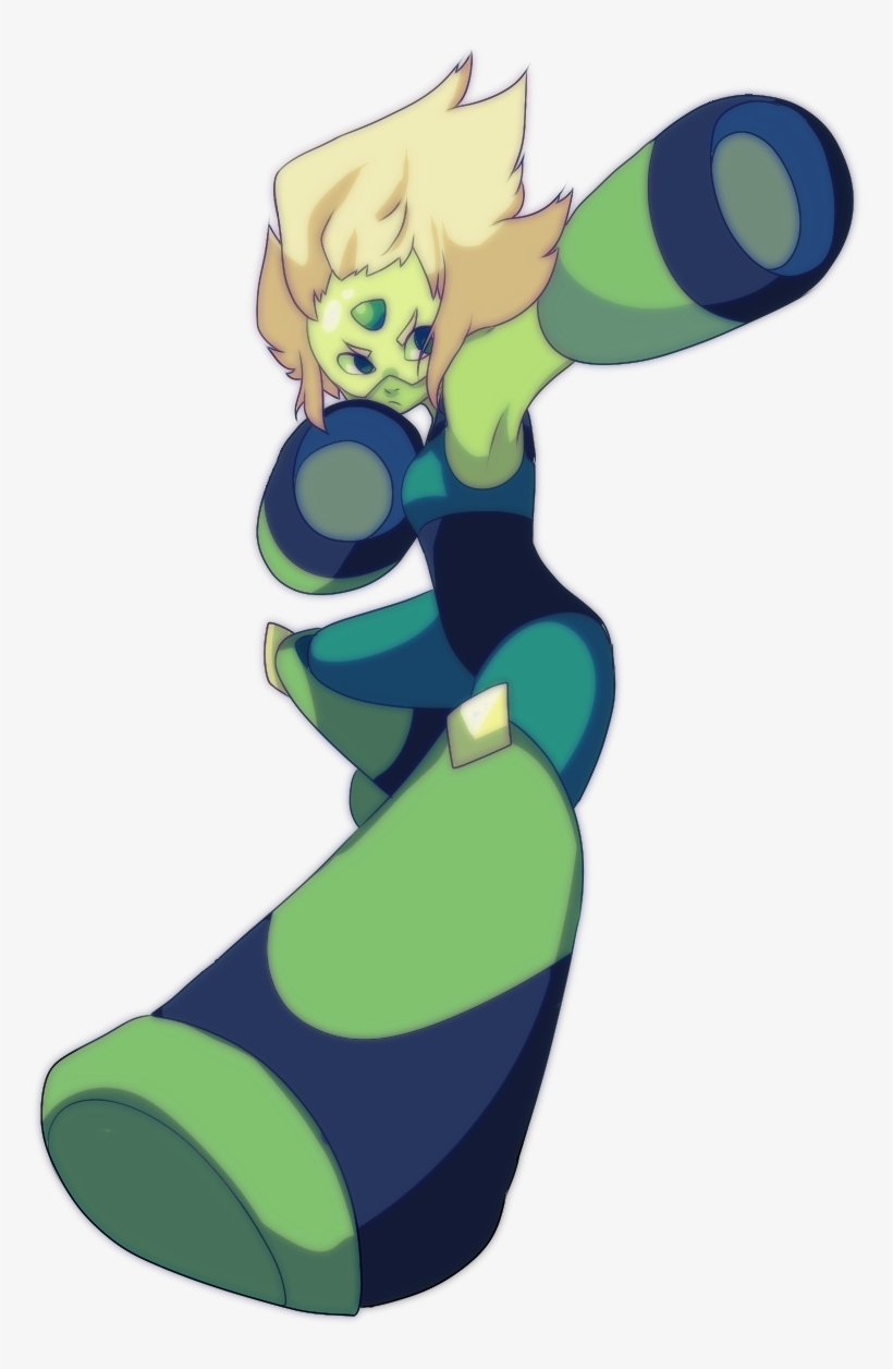 Super Fighting Peridot Barakoodra Steven Universe Know - Steven Universe Peridot Fighting, transparent png