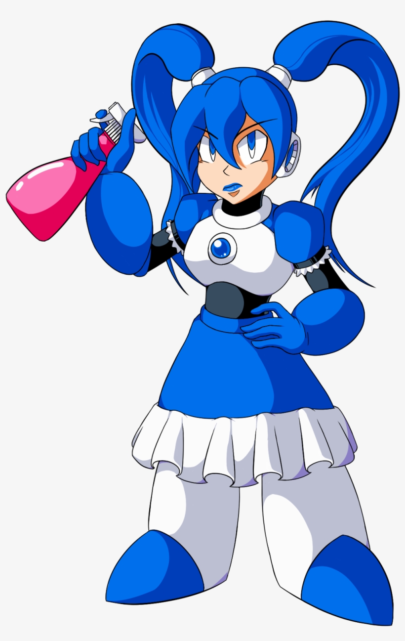 Cleanse Woman's Artwork, Done By Eric - Mega Man Infamous Intent Cleanse Woman, transparent png