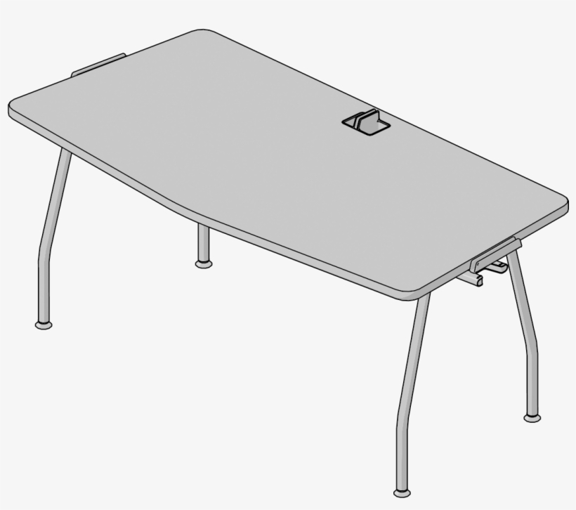 Table Chevron 30x66,fixed Legs,w/glides,side Dock & - Coffee Table, transparent png