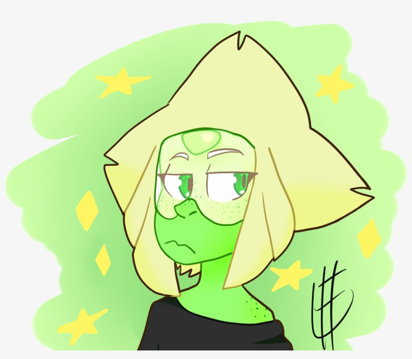 Peridot Su Peridot Su Freckled Peridot Paradoxoptimist - Cartoon, transparent png