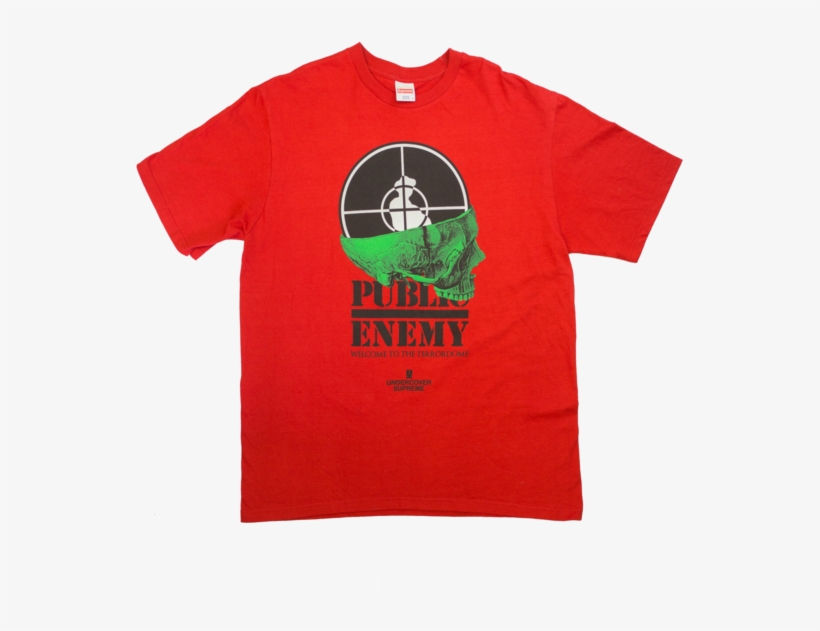 Supreme / Undercover / Public Enemy Tee - Public Enemy, transparent png