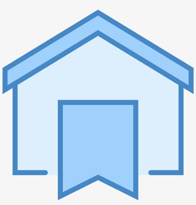 The Icon Is A Logo Of Booking - House Interior Icon, transparent png