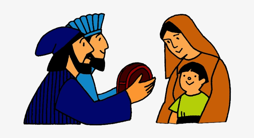 4 Wise Men And Star - Three Wise Men Ppt Lesson, transparent png